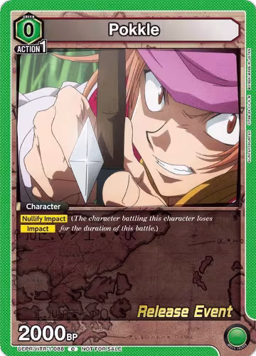 Pokkle (UEPR/HTR-1-088), HUNTER X HUNTER Release Event Cards — Union Arena card price