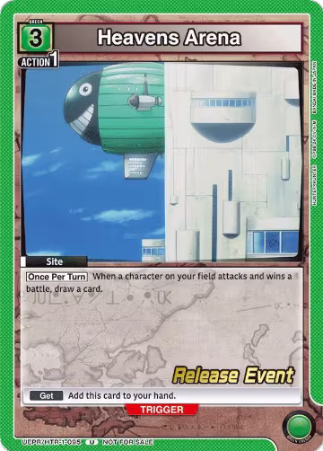 Heavens Arena (UEPR/HTR-1-095), HUNTER X HUNTER Release Event Cards — Union Arena card price