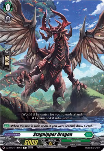 Stagnipper Dragon (DZ-BT04/110EN), DZ-BT04: Destined Showdown — Vanguard card price