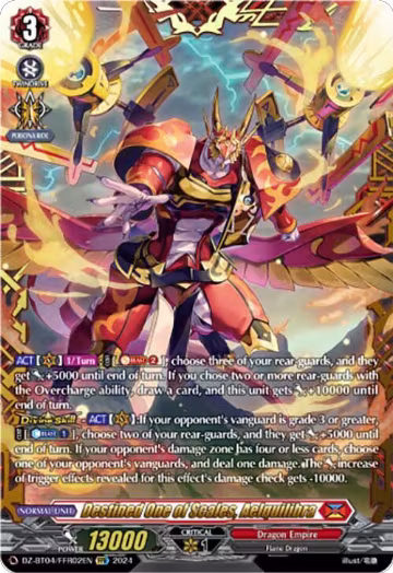 Destined One of Scales, Aelquilibra (FFR) (DZ-BT04/FFR02EN), DZ-BT04: Destined Showdown — Vanguard card price