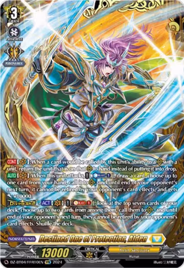 Destined One of Protection, Alden (FFR) (DZ-BT04/FFR10EN), DZ-BT04: Destined Showdown — Vanguard card price