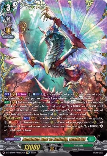 Destined One of Infinity, Levidras (FFR) (DZ-BT04/FFR13EN), DZ-BT04: Destined Showdown — Vanguard card price