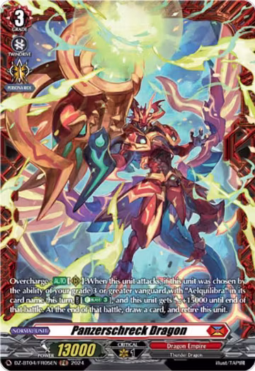 Panzerschreck Dragon (FR) (DZ-BT04/FR05EN), DZ-BT04: Destined Showdown — Vanguard card price