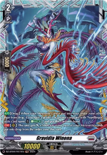 Gravidia Winona (FR) (DZ-BT04/FR17EN), DZ-BT04: Destined Showdown — Vanguard card price