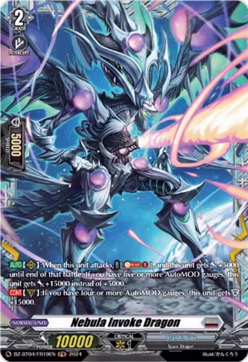 Nebula Invoke Dragon (FR) (DZ-BT04/FR19EN), DZ-BT04: Destined Showdown — Vanguard card price