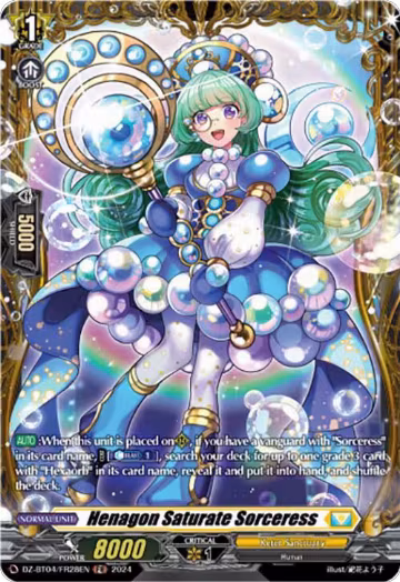 Henagon Saturate Sorceress (FR) (DZ-BT04/FR28EN), DZ-BT04: Destined Showdown — Vanguard card price