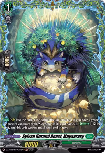 Sylvan Horned Beast, Mayaarasy (FR) (DZ-BT04/FR34EN), DZ-BT04: Destined Showdown — Vanguard card price