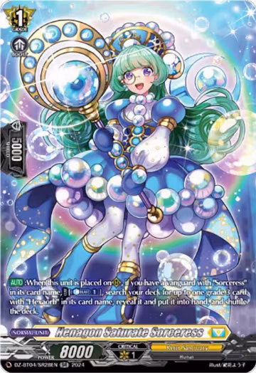 Henagon Saturate Sorceress (SR) (DZ-BT04/SR28EN), DZ-BT04: Destined Showdown — Vanguard card price