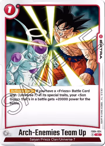 Arch-Enemies Team Up (FB04-024), Ultra Limit — DB Fusion card price