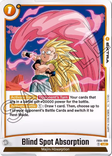 Blind Spot Absorption (FB04-099), Ultra Limit — DB Fusion card price