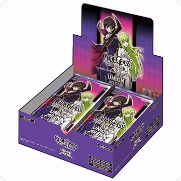 Code Geass: LeLouch of the Rebellion - Booster Box, CODE GEASS: Lelouch of the Rebellion — Union Arena sealed product price