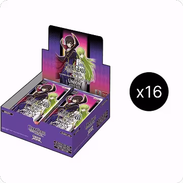 Code Geass: LeLouch of the Rebellion - Booster Box Case, CODE GEASS: Lelouch of the Rebellion — Union Arena sealed product price