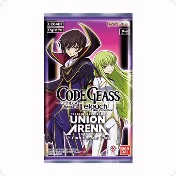 Code Geass: LeLouch of the Rebellion - Booster Pack, CODE GEASS: Lelouch of the Rebellion — Union Arena sealed product price