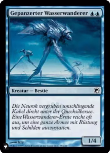 Plated Seastrider (German) (38), The List Reprints — Magic card price