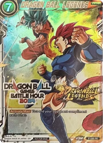 DRAGON BALL LEGENDS (Dragon Ball Games Battle Hour 2024 Promo Card Set) (P-589), Promotion Cards — DB Super card price