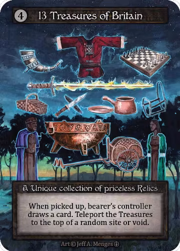 13 Treasures of Britain, Arthurian Legends — Sorcery card price