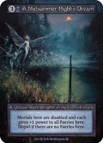 A Midsummer Night's Dream, Arthurian Legends — Sorcery card price
