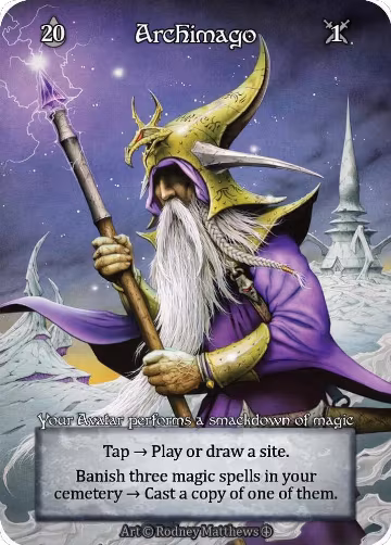 Archimago (Foil), Arthurian Legends — Sorcery card price