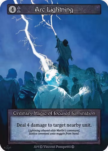 Arc Lightning, Arthurian Legends — Sorcery card price