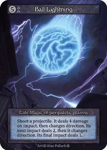 Ball Lightning, Arthurian Legends — Sorcery card price