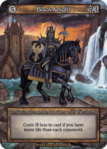 Black Knight, Arthurian Legends — Sorcery card price
