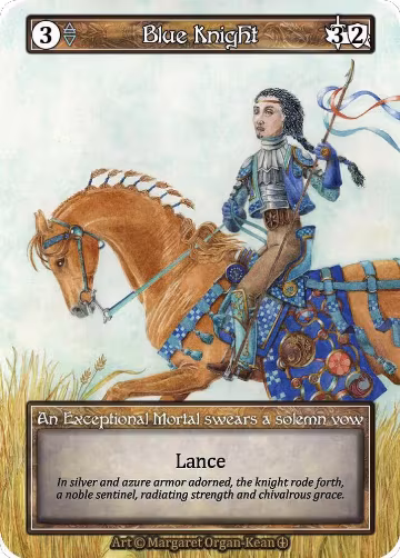 Blue Knight (Foil), Arthurian Legends — Sorcery card price