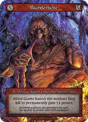 Blunderbore, Arthurian Legends — Sorcery card price