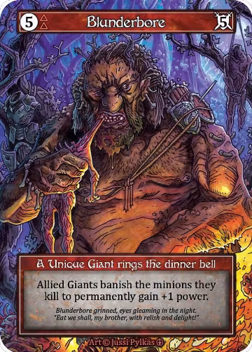 Blunderbore (Foil), Arthurian Legends — Sorcery card price