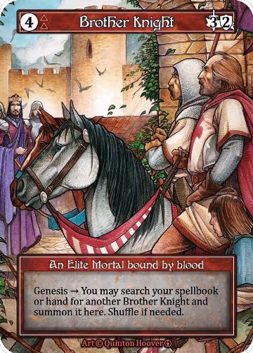 Brother Knight (Foil), Arthurian Legends — Sorcery card price