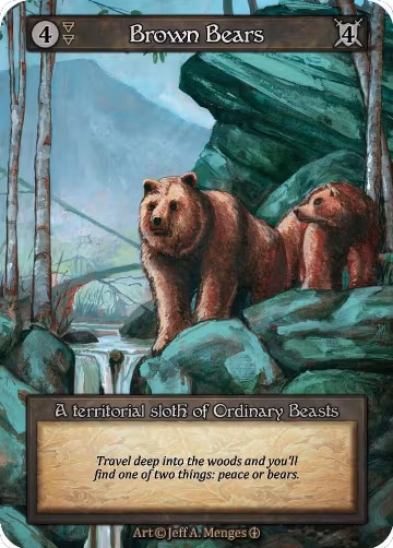 Brown Bears, Arthurian Legends — Sorcery card price
