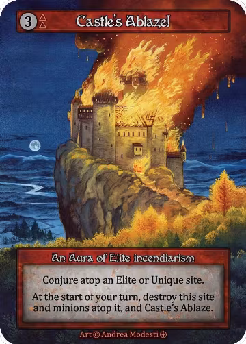 Castle's Ablaze!, Arthurian Legends — Sorcery card price