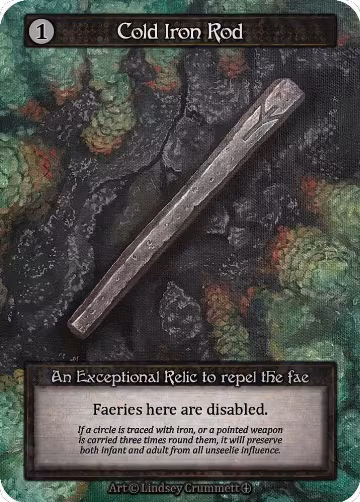 Cold Iron Rod, Arthurian Legends — Sorcery card price