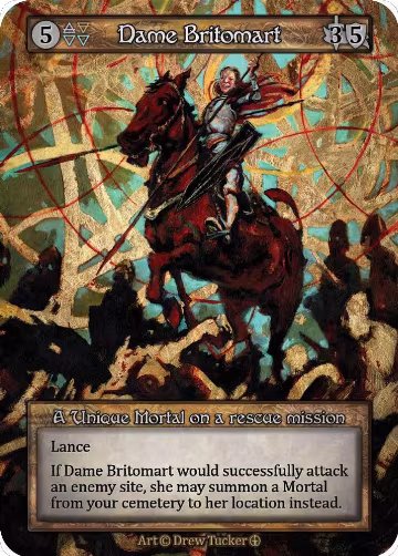 Dame Britomart, Arthurian Legends — Sorcery card price