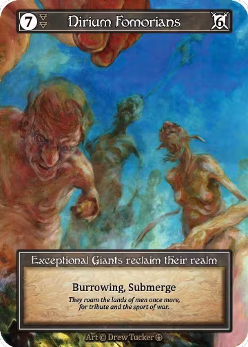 Dirium Fomorians (Foil), Arthurian Legends — Sorcery card price