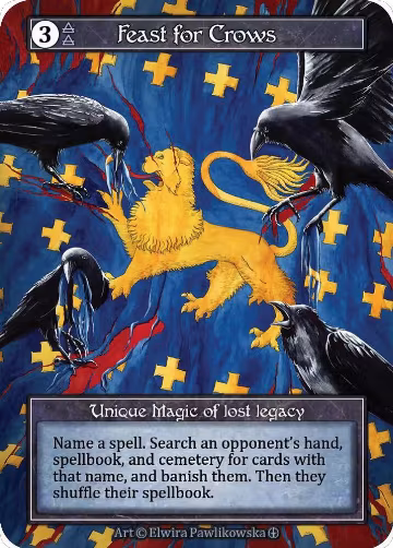 Feast for Crows (Foil), Arthurian Legends — Sorcery card price