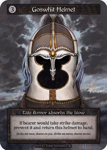 Goswhit Helmet, Arthurian Legends — Sorcery card price