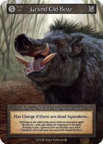Grand Old Boar, Arthurian Legends — Sorcery card price