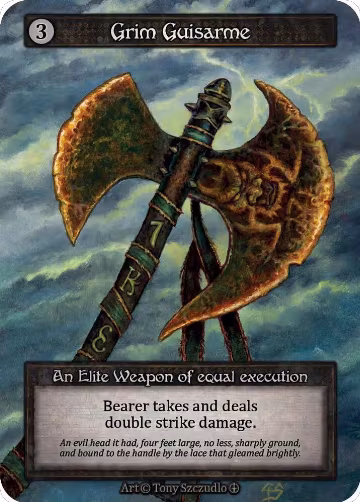 Grim Guisarme, Arthurian Legends — Sorcery card price