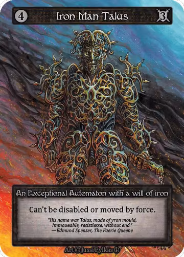 Iron Man Talus, Arthurian Legends — Sorcery card price
