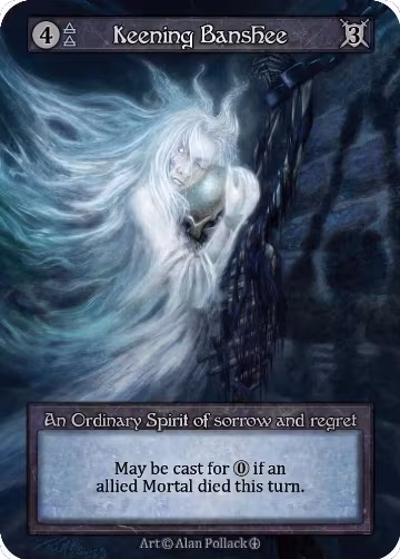 Keening Banshee, Arthurian Legends — Sorcery card price