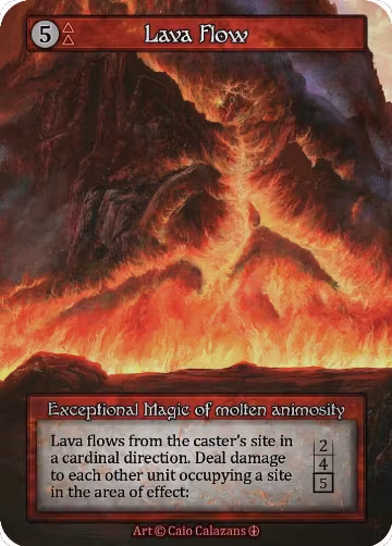 Lava Flow, Arthurian Legends — Sorcery card price