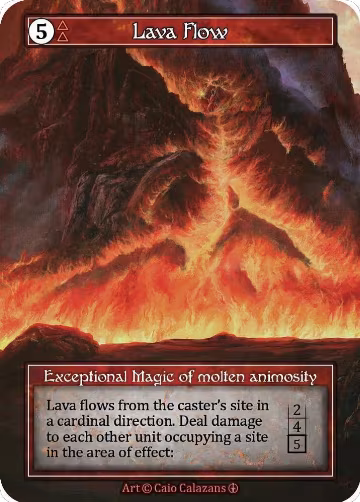 Lava Flow (Foil), Arthurian Legends — Sorcery card price