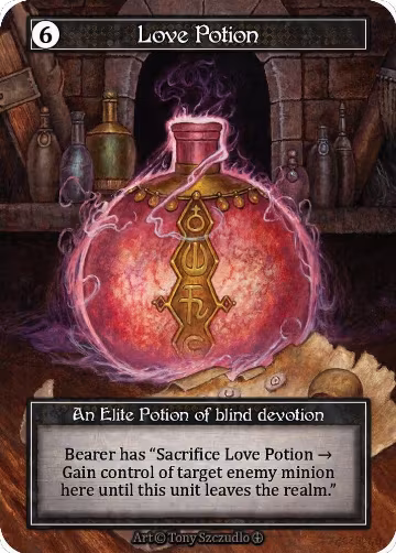 Love Potion (Foil), Arthurian Legends — Sorcery card price