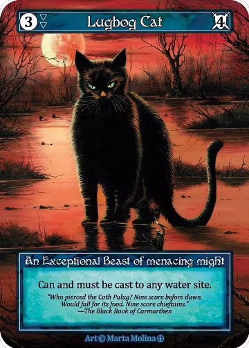 Lugbog Cat (Foil), Arthurian Legends — Sorcery card price