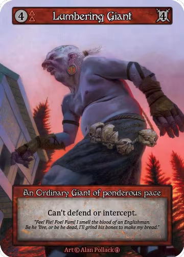 Lumbering Giant, Arthurian Legends — Sorcery card price