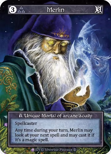 Merlin (Foil), Arthurian Legends — Sorcery card price