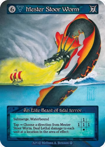Mester Stoor Worm, Arthurian Legends — Sorcery card price