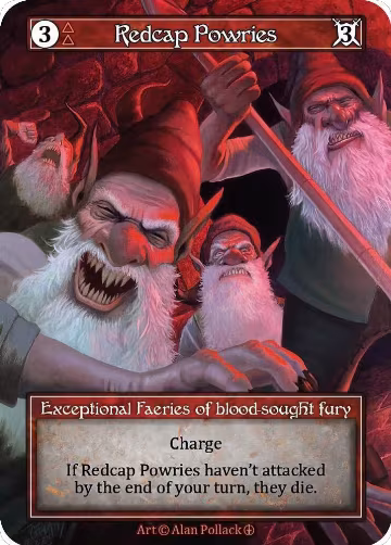 Redcap Powries (Foil), Arthurian Legends — Sorcery card price