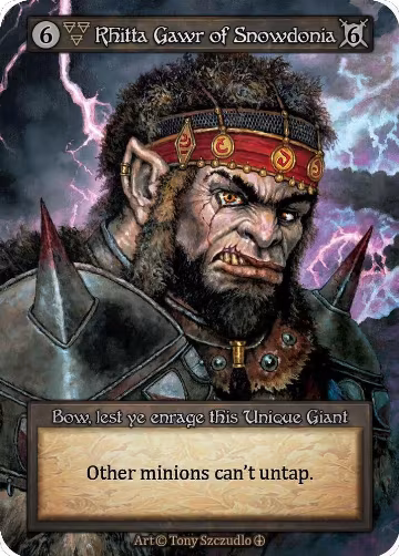 Rhitta Gawr of Snowdonia, Arthurian Legends — Sorcery card price