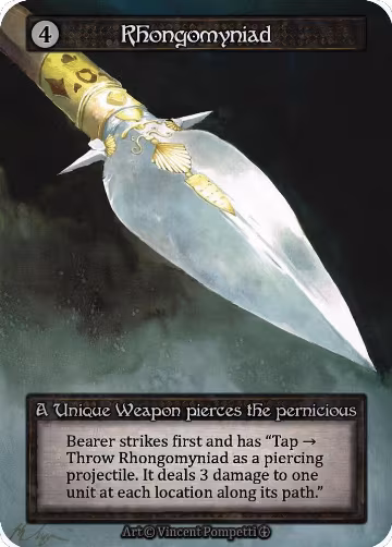 Rhongomyniad, Arthurian Legends — Sorcery card price